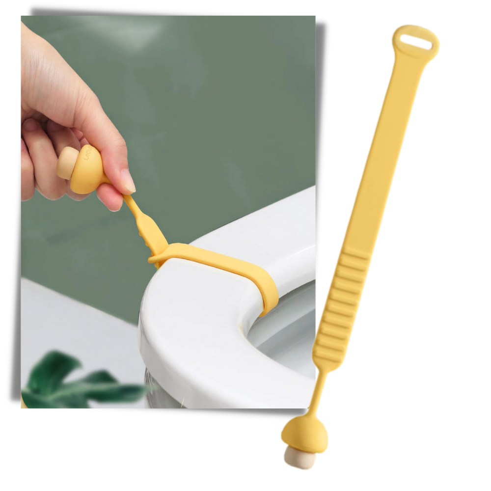 2-pakke toiletsædeløfter i silikone - Ozerty