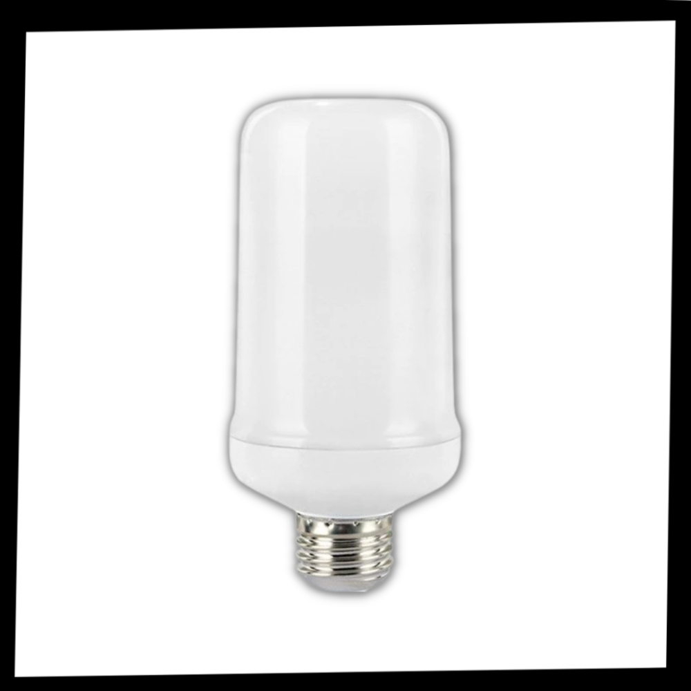 LED-lampe med flammeeffekt - Ozerty