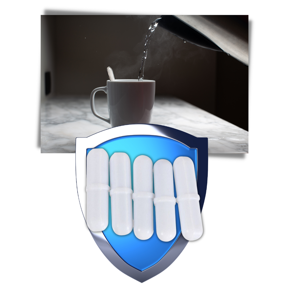 5-pakke magnetiske kapsler med omrører til kopper - Ozerty