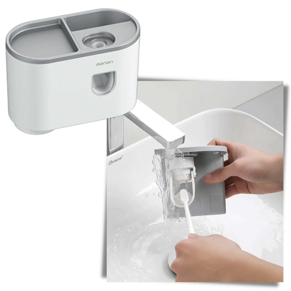 Alt-i-en tandpastadispenserhylde - Ozerty