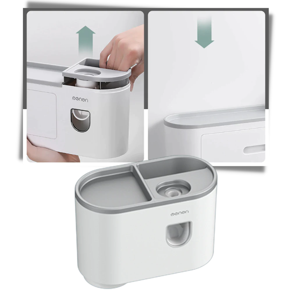 Alt-i-en tandpastadispenserhylde - Ozerty