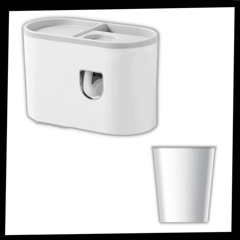 Alt-i-en tandpastadispenserhylde - Ozerty