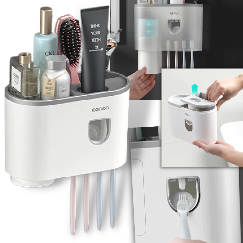 Alt-i-en tandpastadispenserhylde - Ozerty