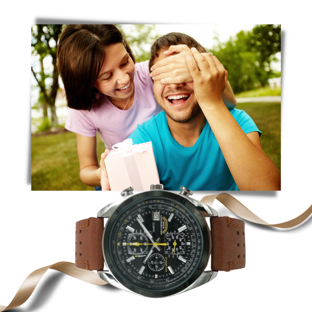 Luksus vandtæt Quartz-ur - Ozerty