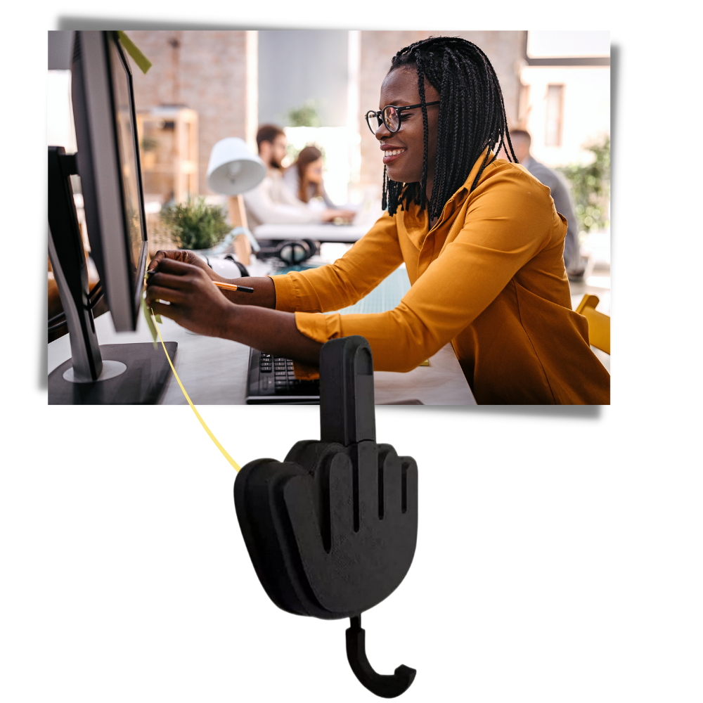 Selvklæbende håndtegnsnøglekrog - Ozerty