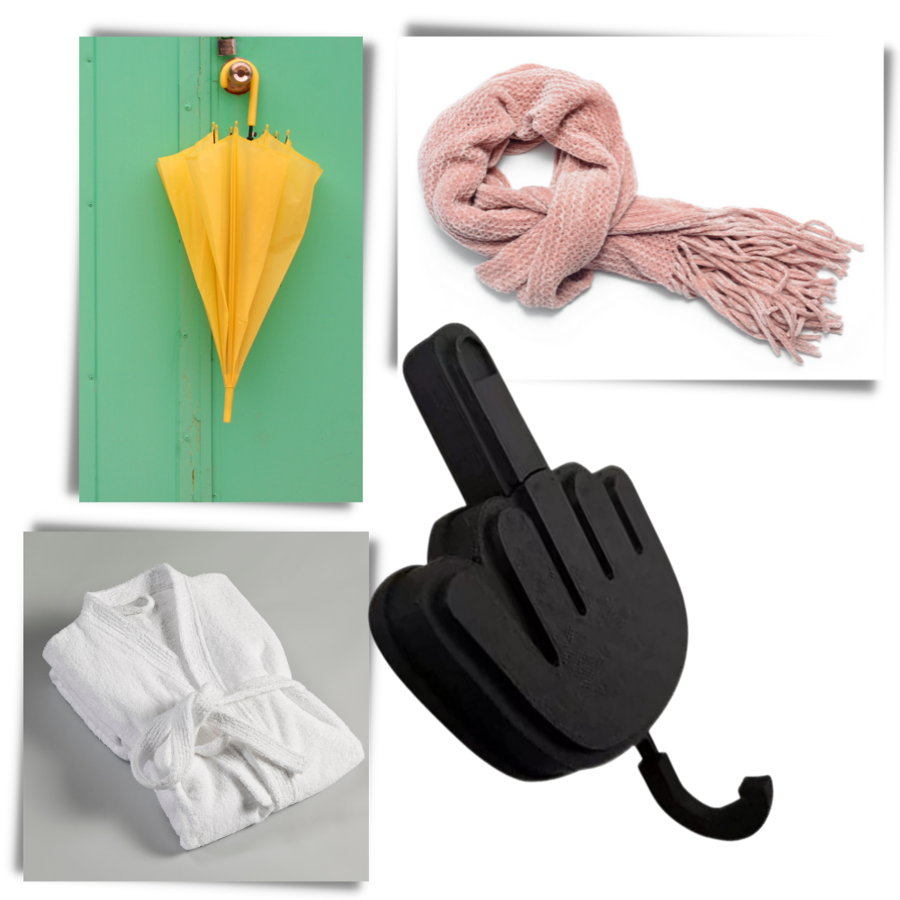 Selvklæbende håndtegnsnøglekrog - Ozerty