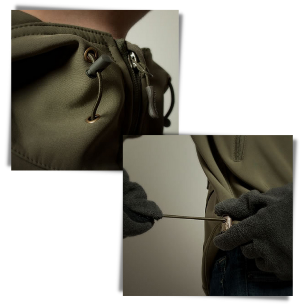 Militær-stil kampjakke - Ozerty