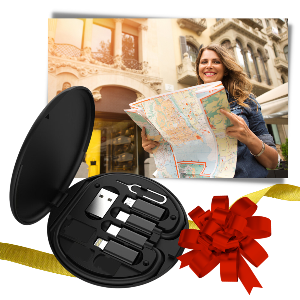 Multifunktionel opbevaringsboks til gadgets - Ozerty