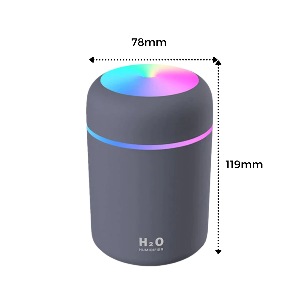 Mini aromaterapeutisk luftbefugter og diffuser - Ozerty