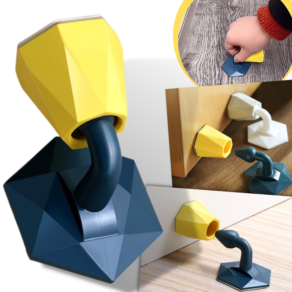 Dørstopper og holder i silikone - Ozerty