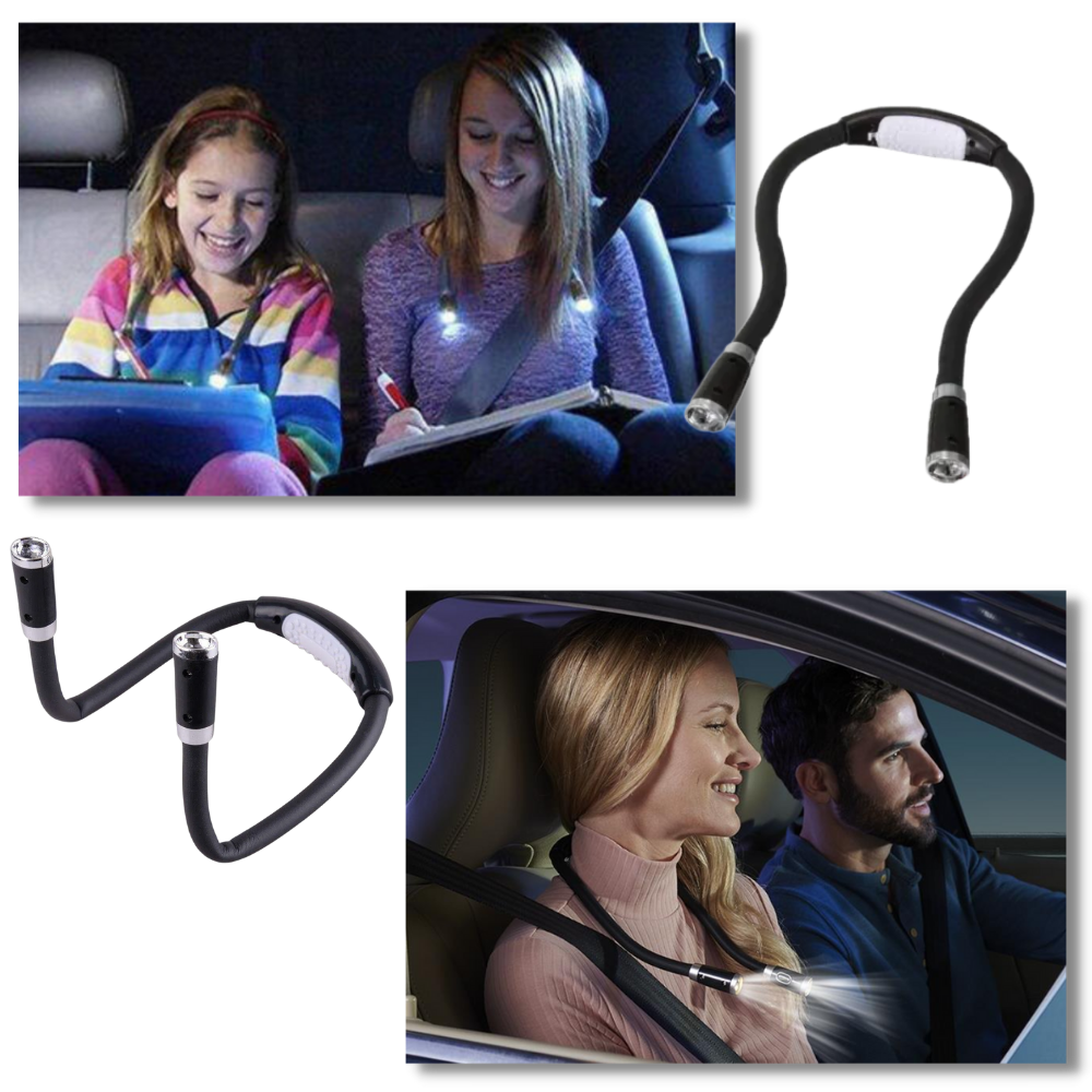 LED-nakkelampe til læsning - Ozerty