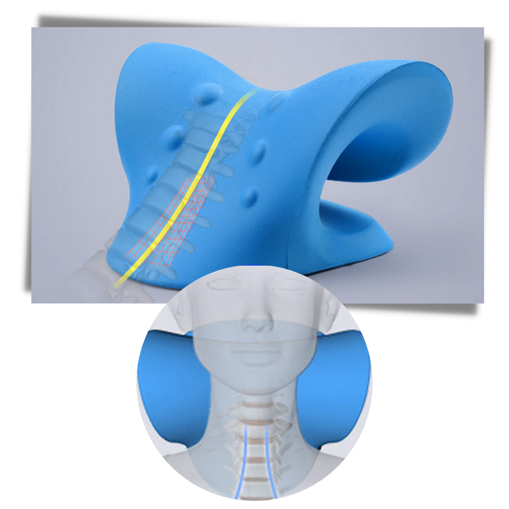 Nakke- og skulder udstrækningspude - Ozerty