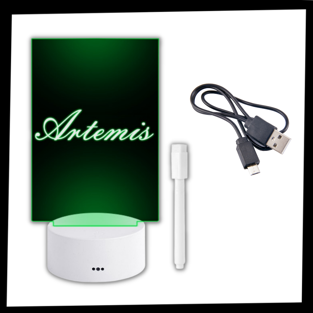 LED-meddelelsestavle med pen