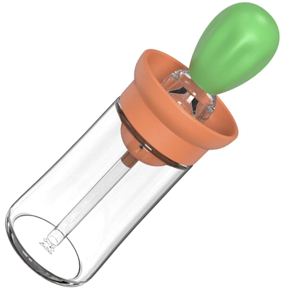 Olie glasflaske med børste - Ozerty