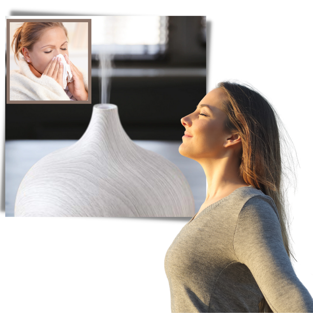 Diffuser og luftfugter til æteriske olier - Ozerty