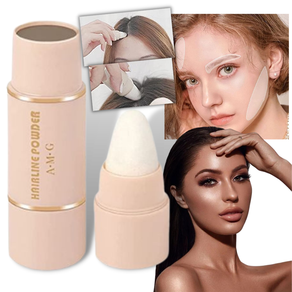 Sæt med øjenbrynspen og stempel - Ozerty