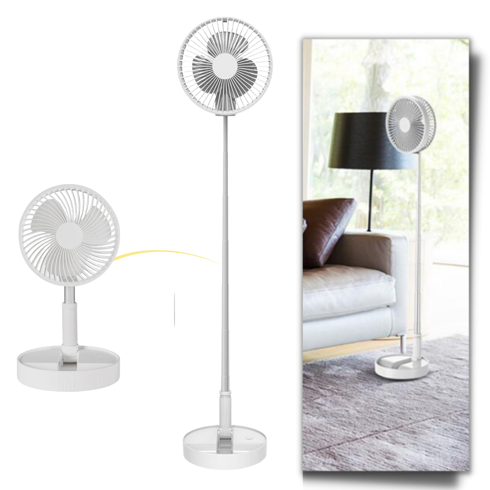 Unik bærbar sammenfoldelig USB-ventilator - Ozerty