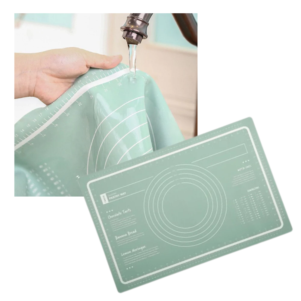 Ekstra stor silikone-bagemåtte - Ozerty