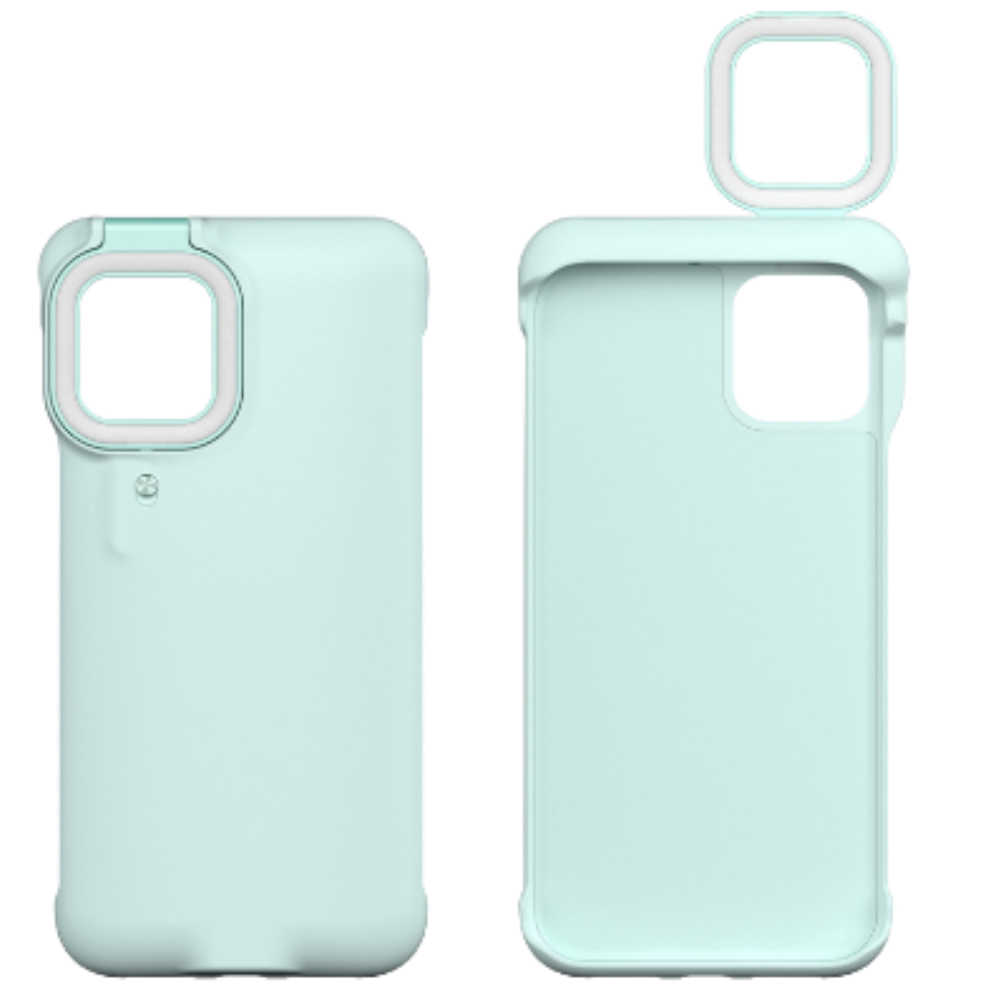 Telefonetui med LED-ringlys - Ozerty