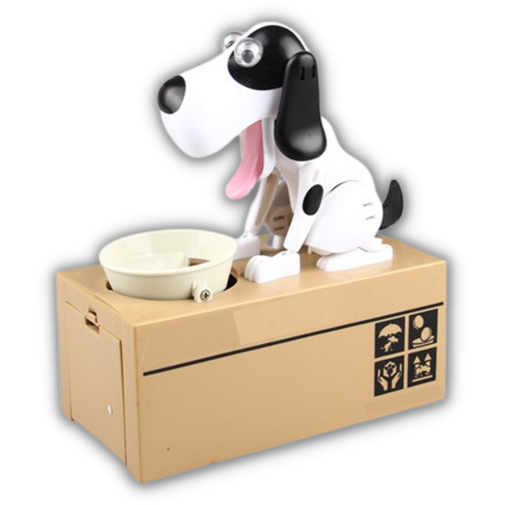 Sparegris med hundehvalp - Ozerty