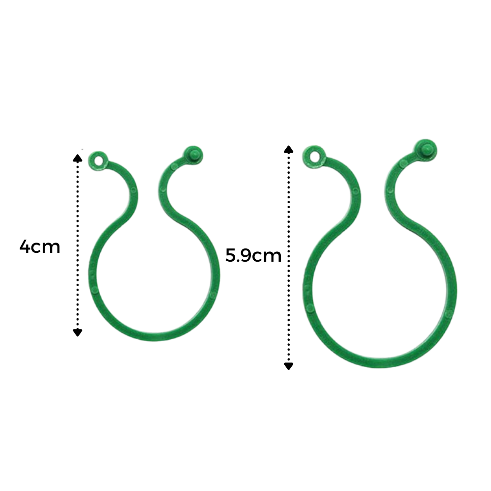 Pakke med klemmer til haveplanter - Ozerty