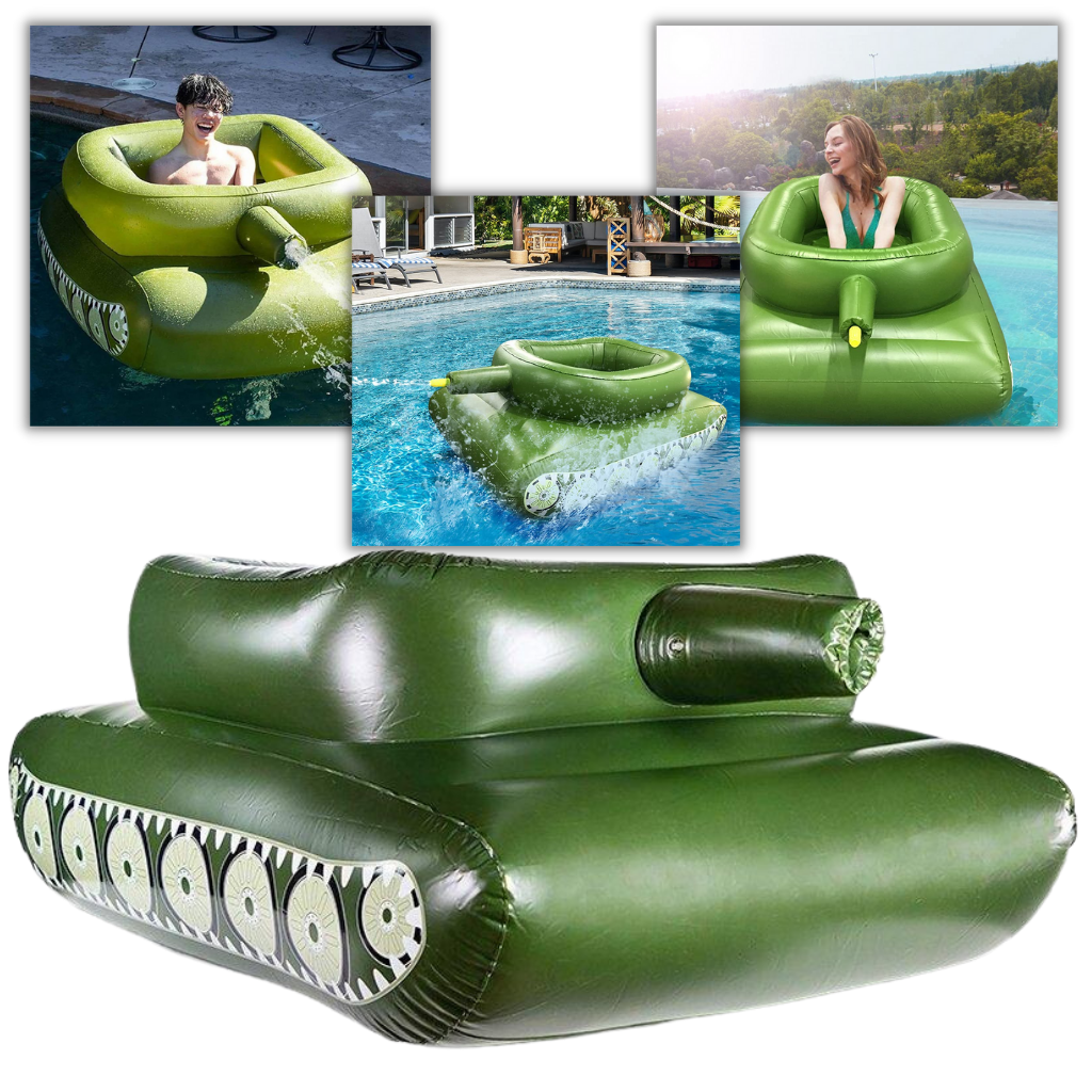 Oppustelig flydende tank-pool - Ozerty