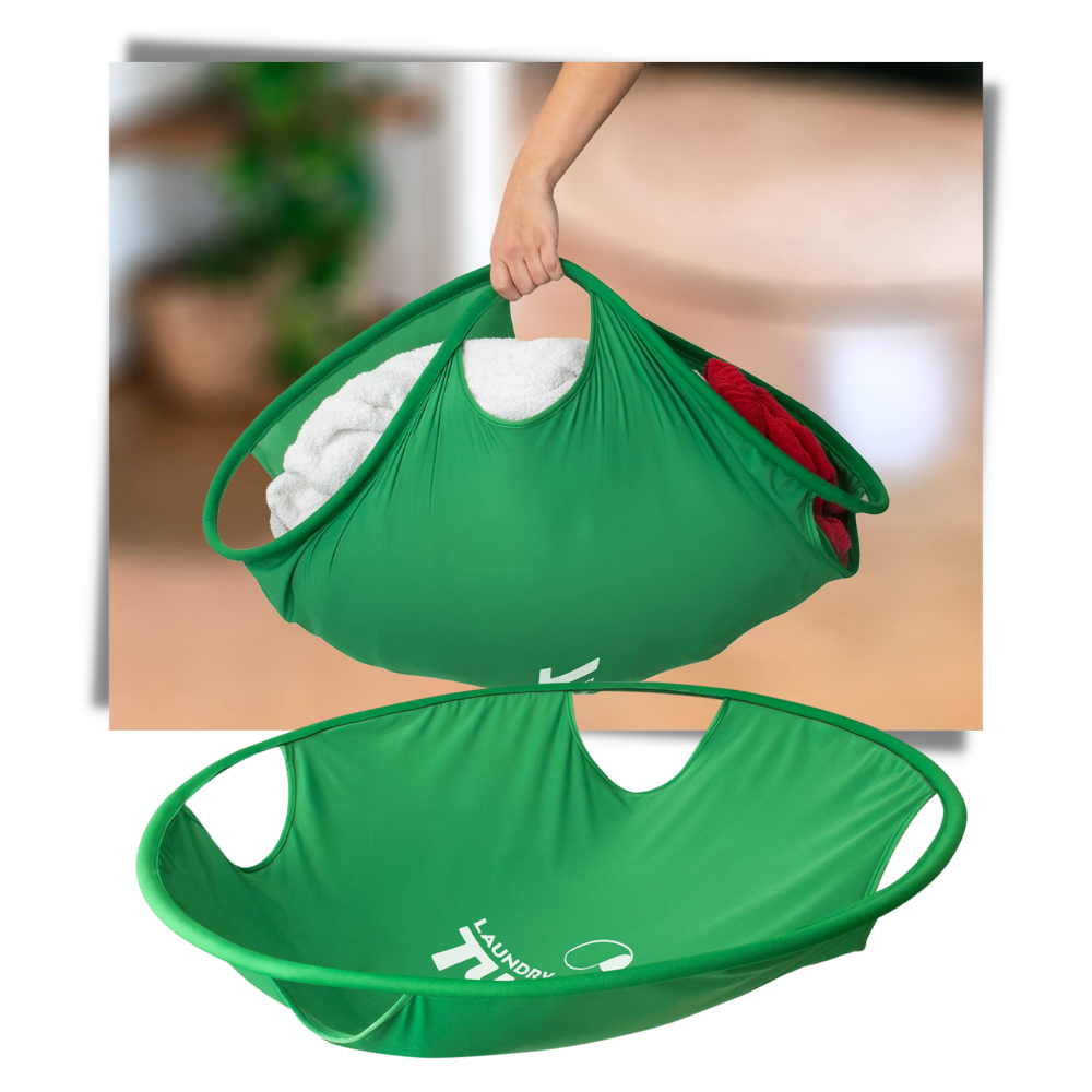 Kreativ sammenklappelig vasketøjskurv - Ozerty