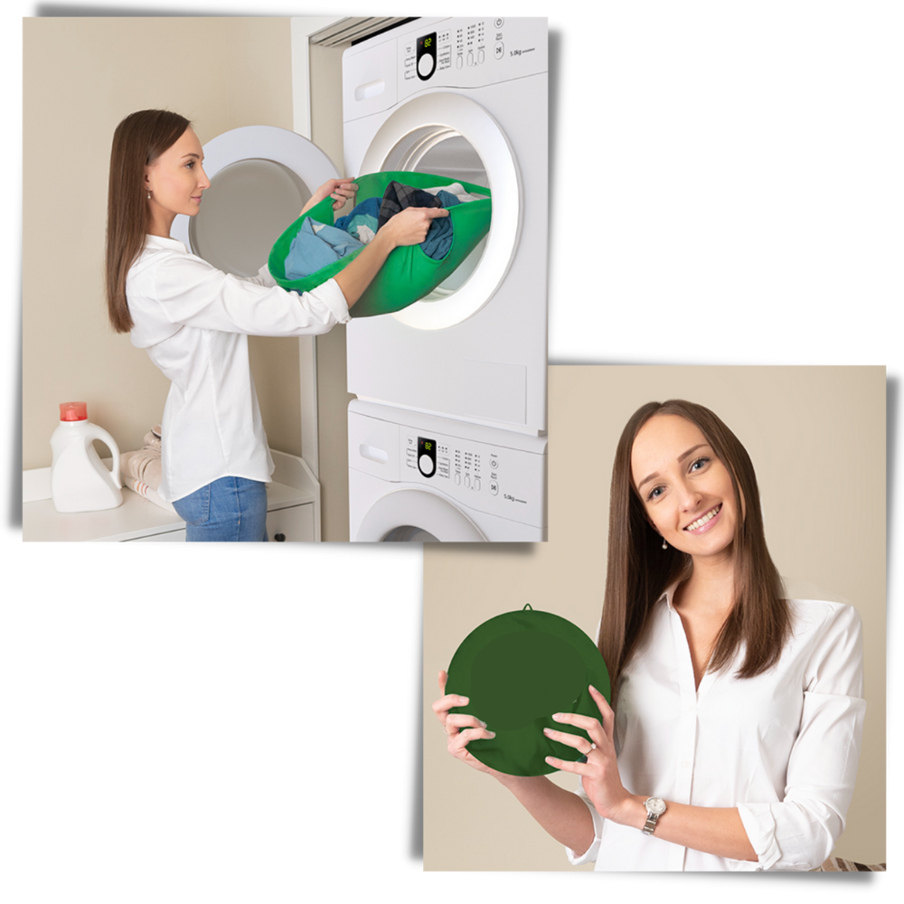 Kreativ sammenklappelig vasketøjskurv - Ozerty