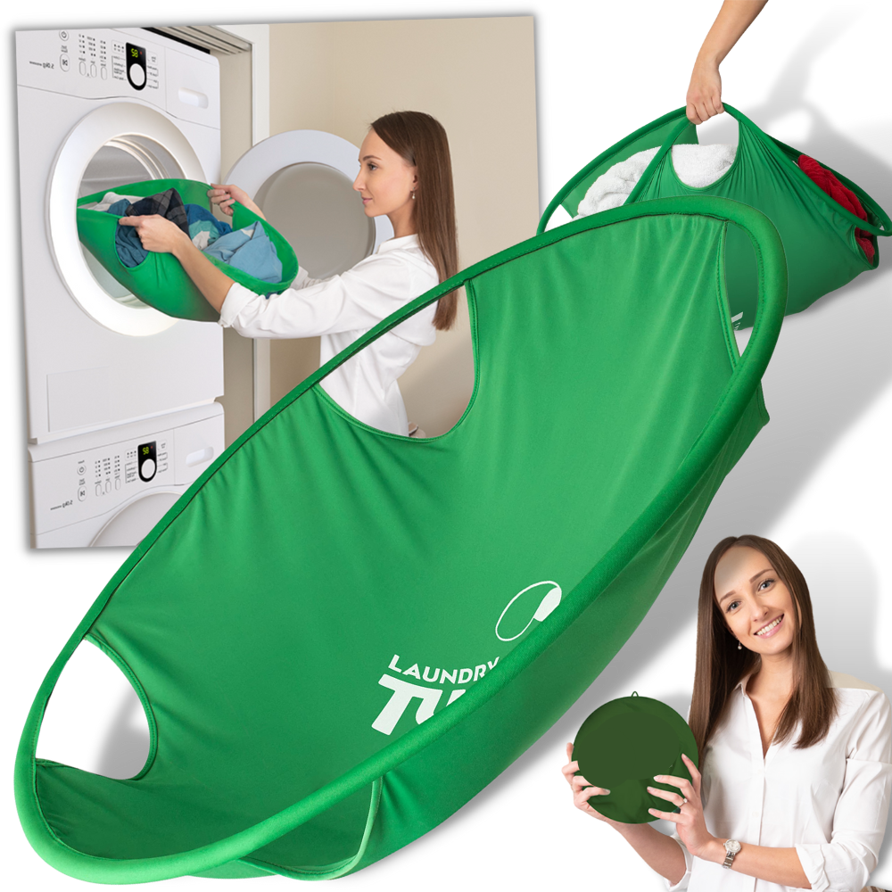 Kreativ sammenklappelig vasketøjskurv - Ozerty