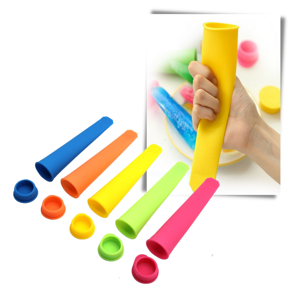 5-pak silikone ispinde forme - Ozerty