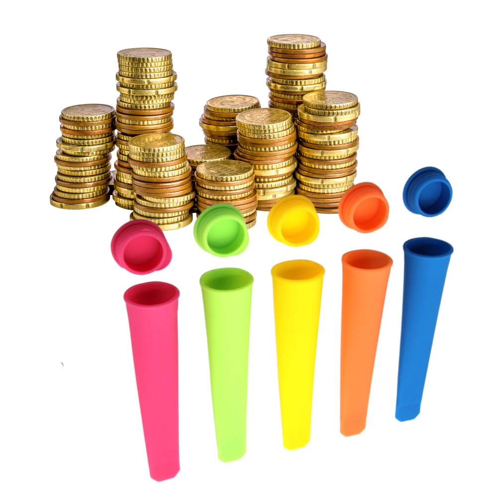 5-pak silikone ispinde forme - Ozerty