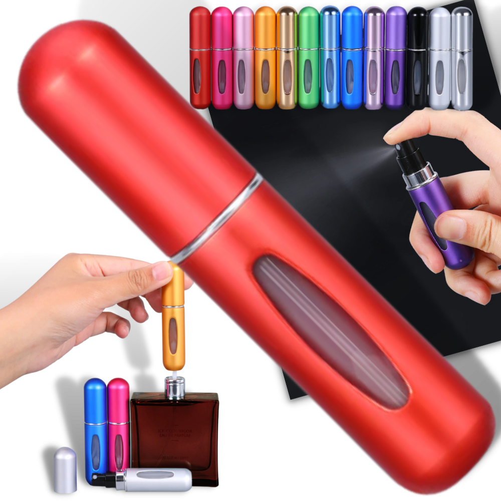 3-pak Mini genopfyldelige parfumeflasker - Ozerty