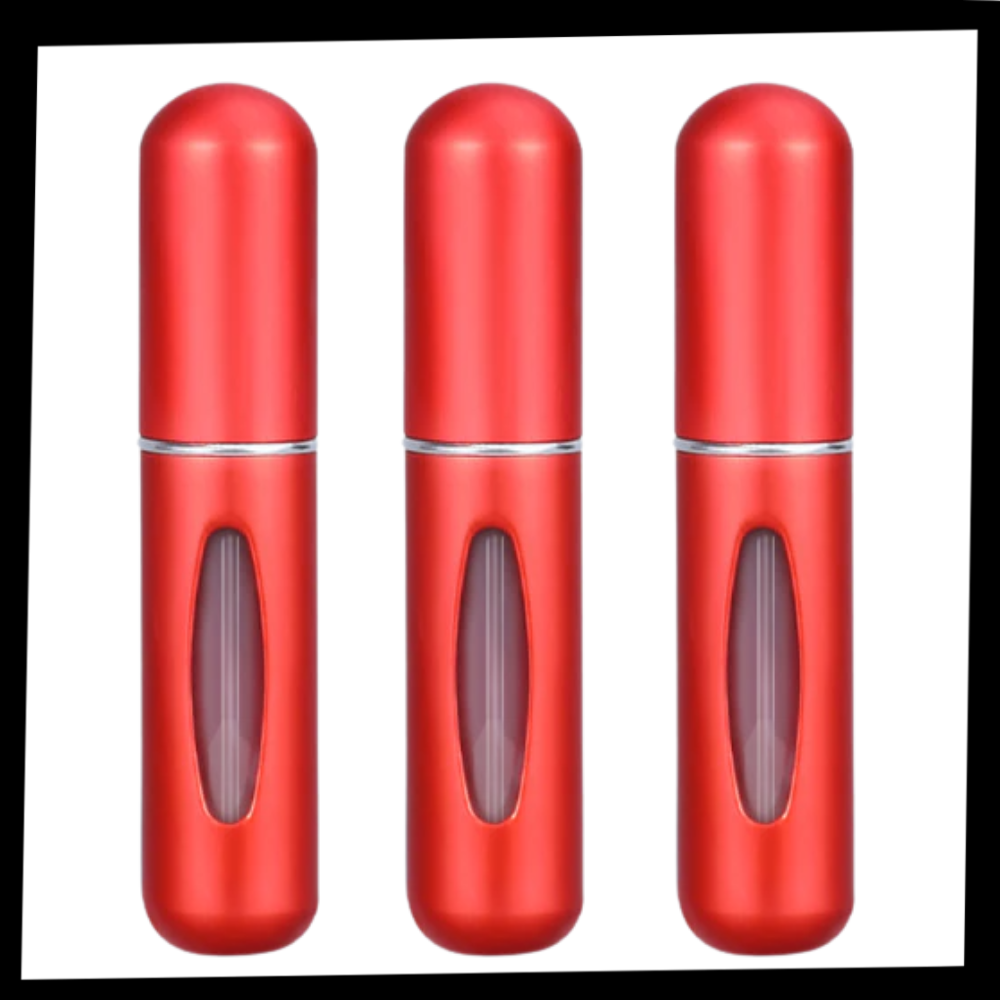 3-pak Mini genopfyldelige parfumeflasker - Ozerty