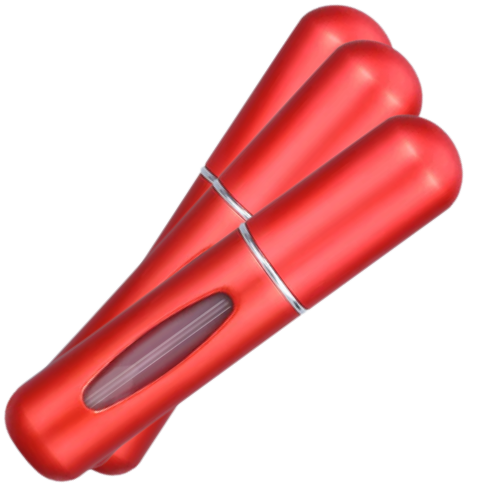 3-pak Mini genopfyldelige parfumeflasker