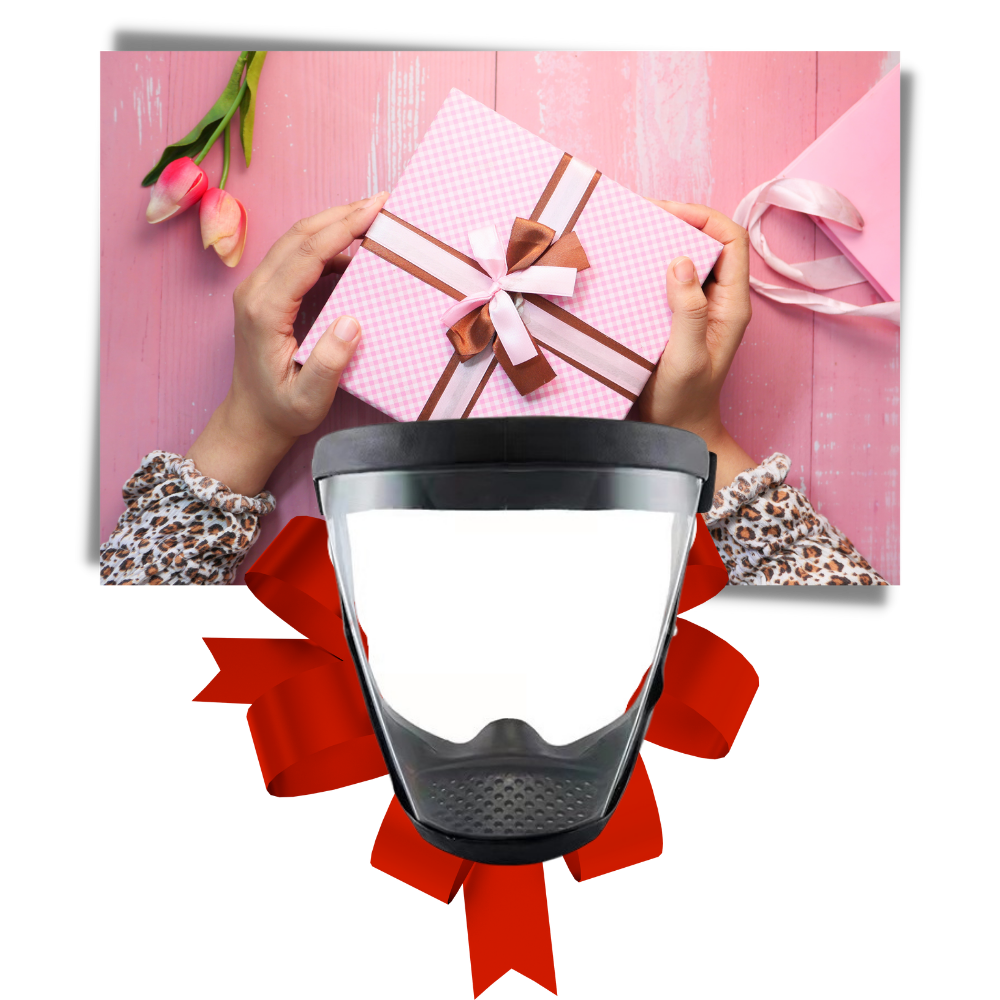 Gennemsigtig beskyttende fuld ansigtsskærm - Ozerty