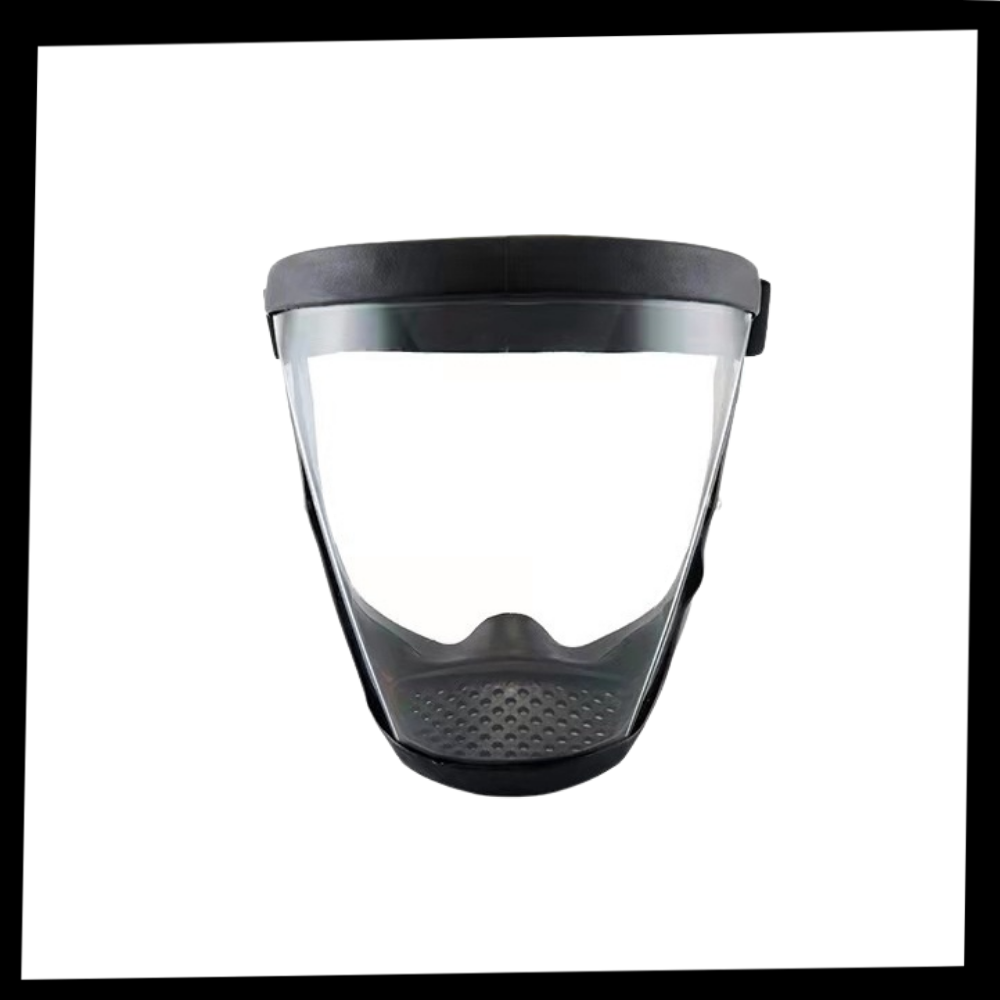 Gennemsigtig beskyttende fuld ansigtsskærm - Ozerty