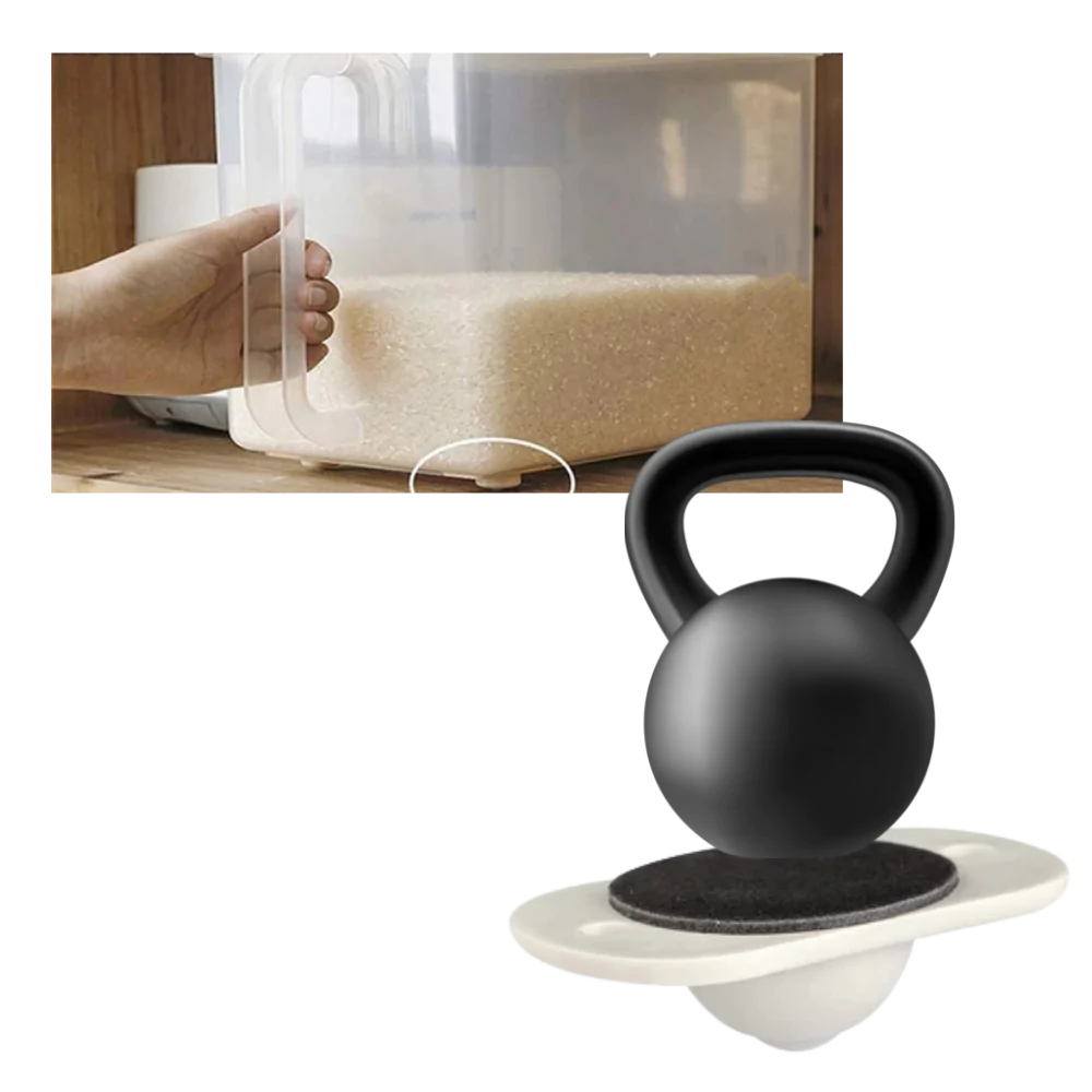 Selvklæbende drejbart møbelhjul - Ozerty