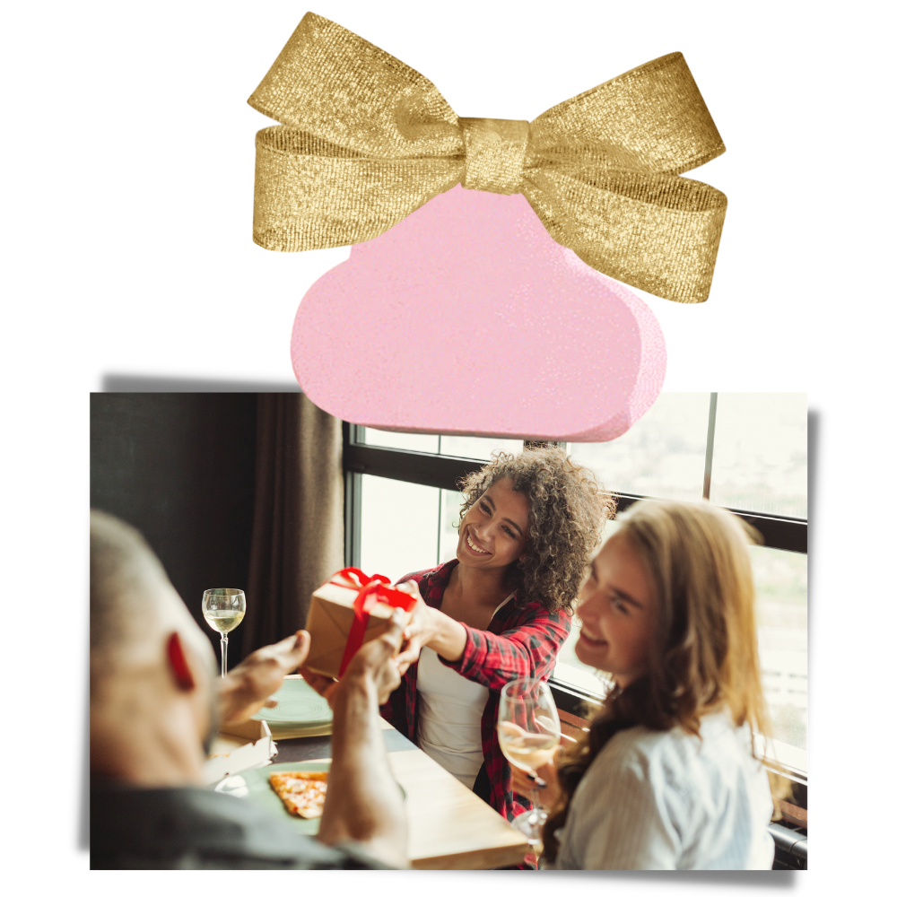 Farverig havsalt badebombe - Ozerty