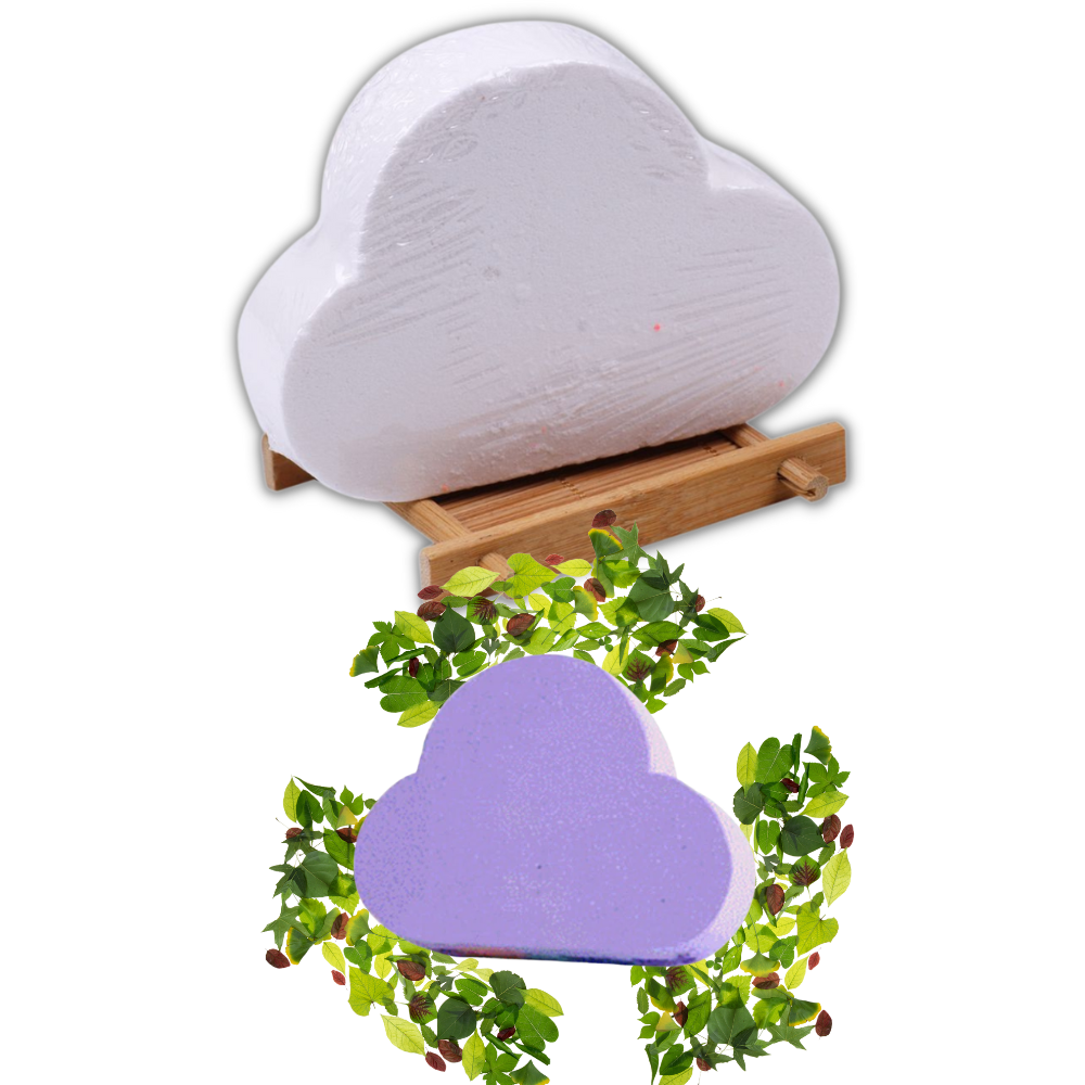 Farverig havsalt badebombe - Ozerty