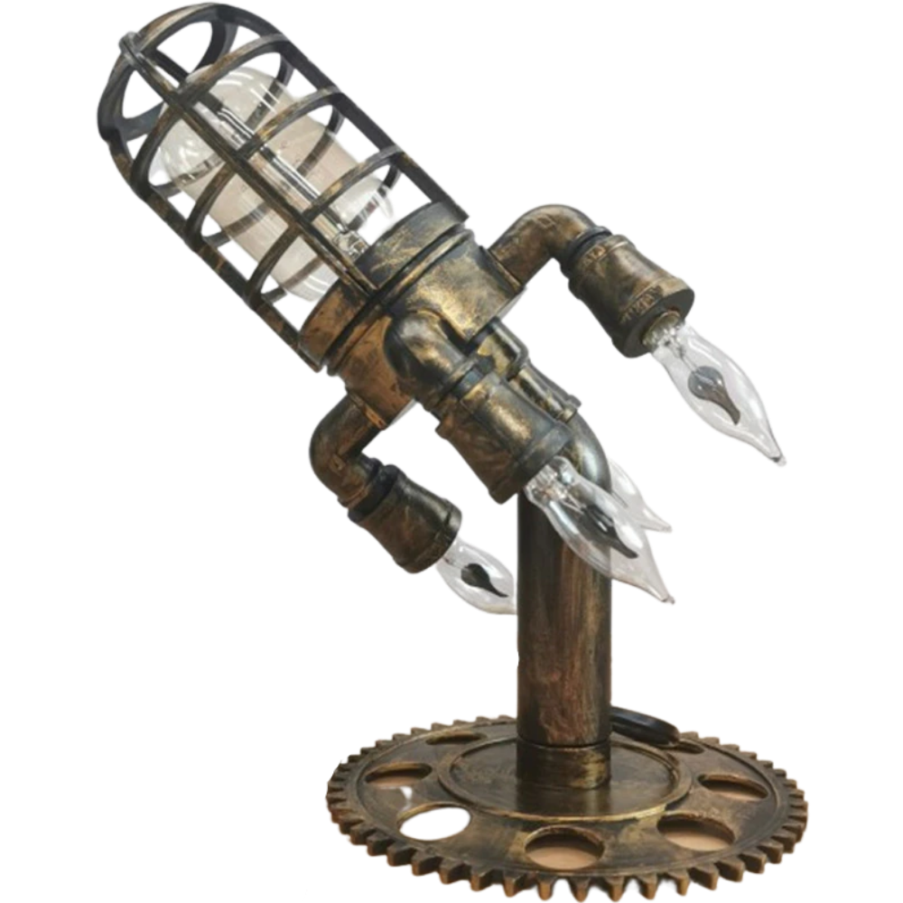 Raketformet LED-lampe - Ozerty