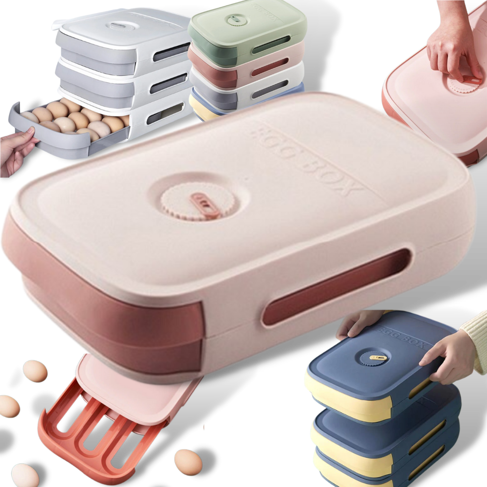 Opbevaringsboks til æg i skuffe - Ozerty