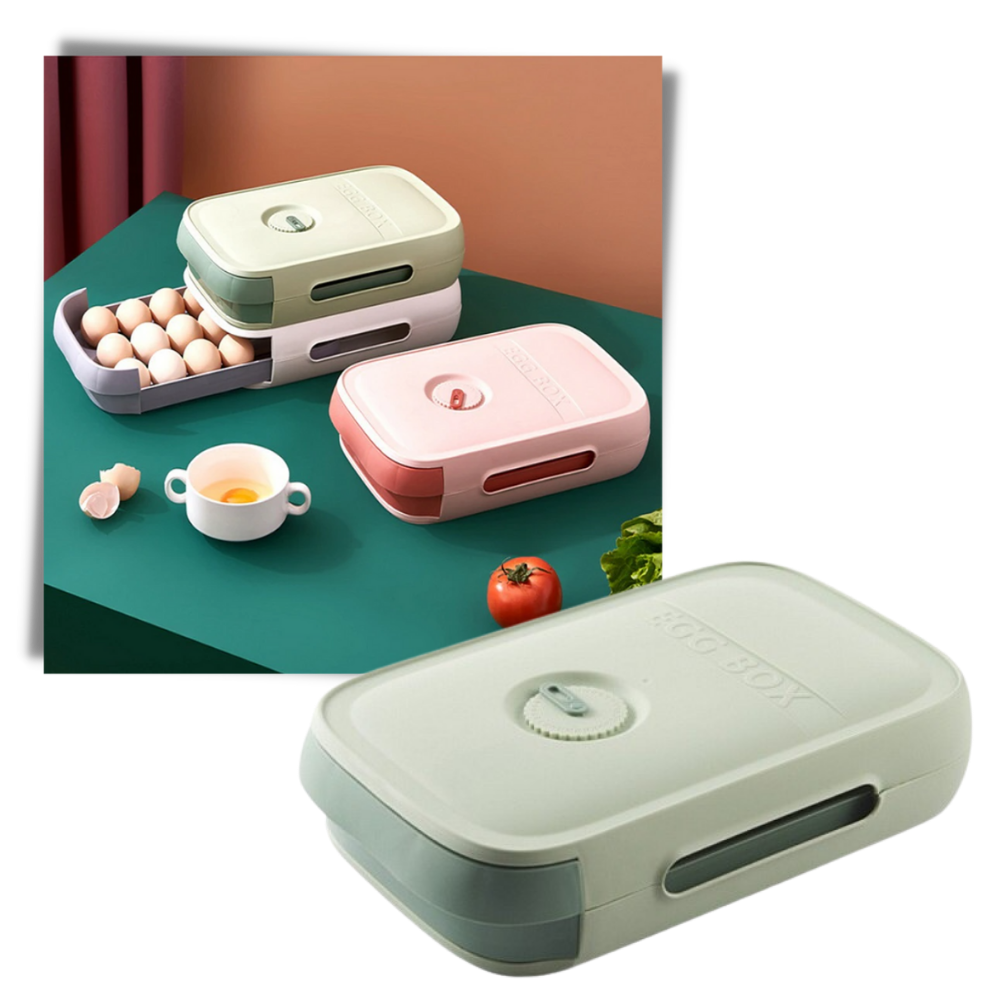 Opbevaringsboks til æg i skuffe - Ozerty