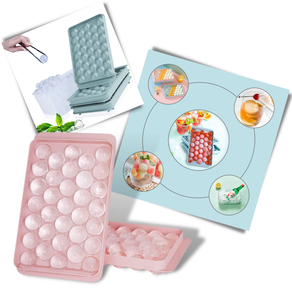 Rund isterningeform bakkesæt - Ozerty