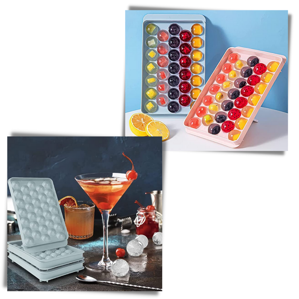 Rund isterningeform bakkesæt - Ozerty