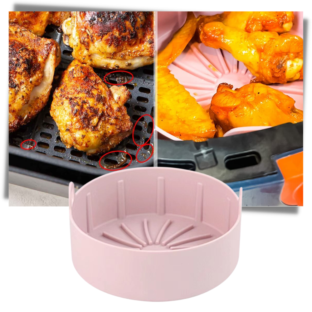 Genanvendelig Air Fryer Silikoneform - Ozerty