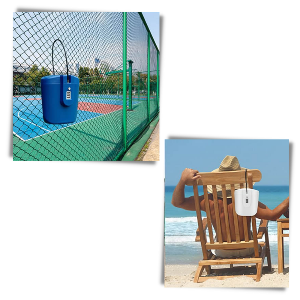 Bærbar boks med håndtag - Ozerty