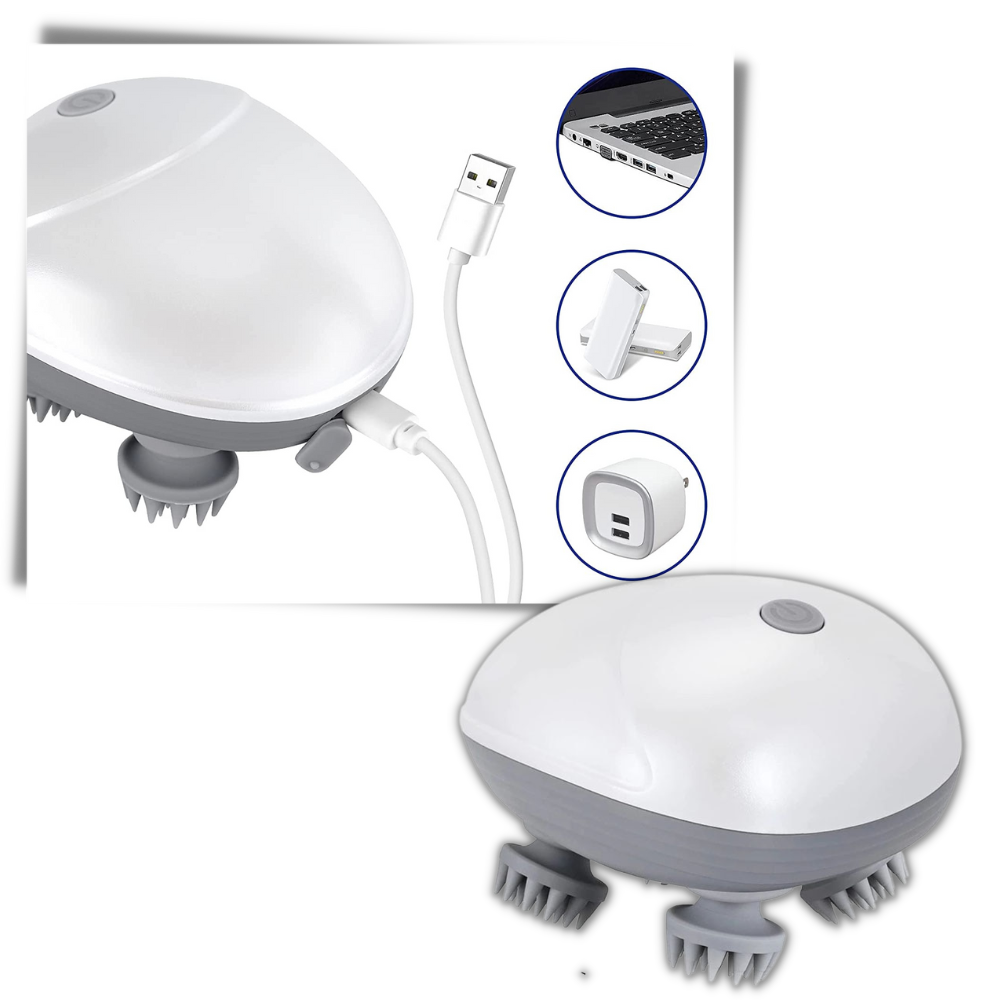 Vibrerende hovedbundsmassør - Ozerty