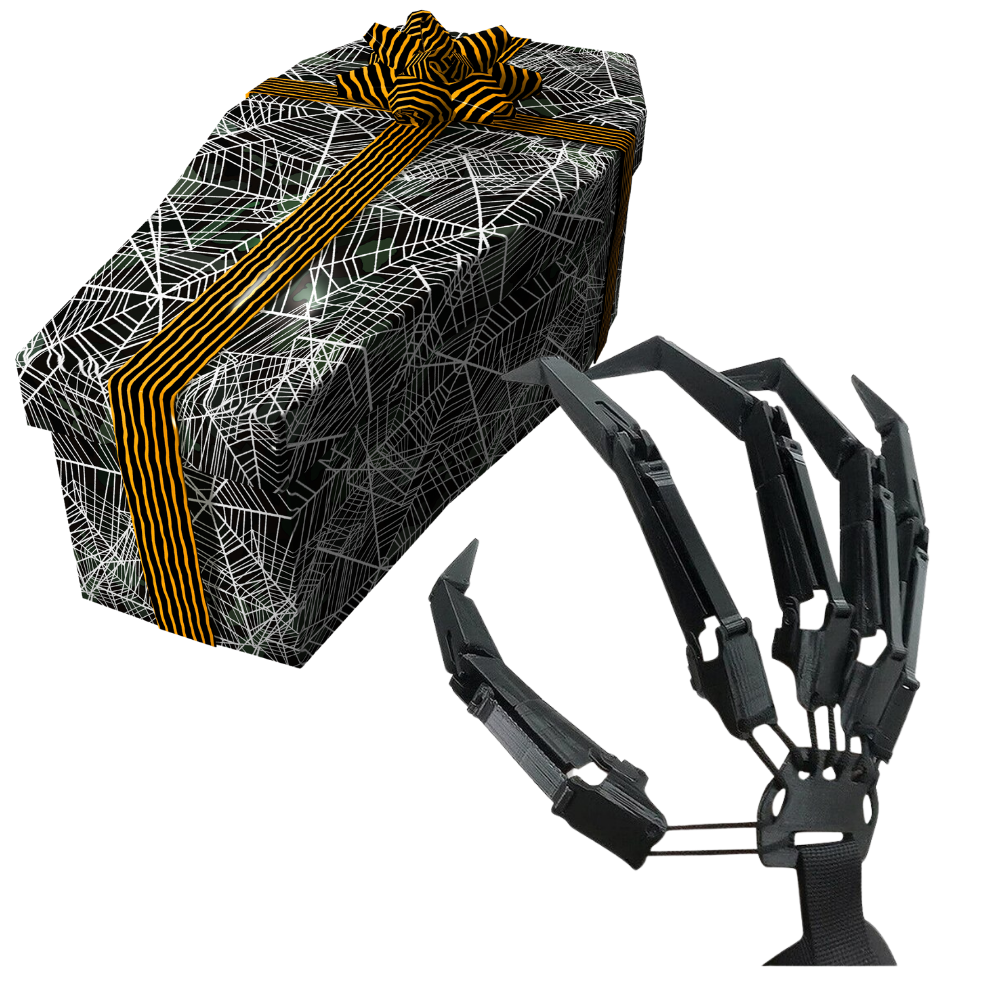 Falsk skelethåndhandske - Ozerty