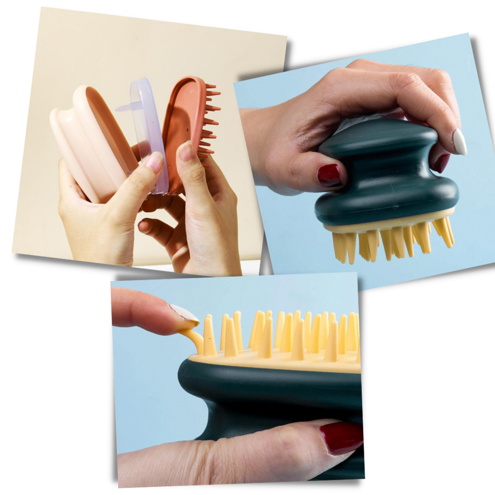 Børste til hovedbundsmassage - Ozerty