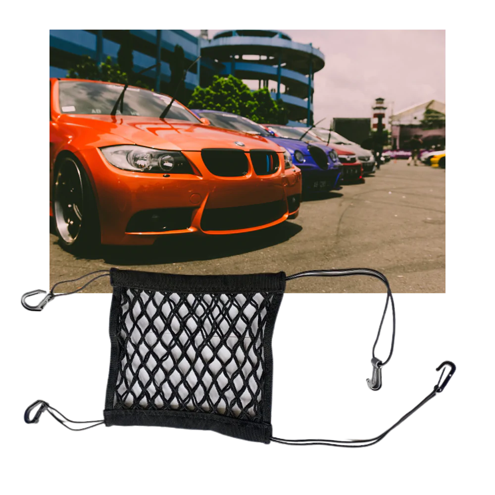 Elastisk opbevaringsorganisering til biler - Ozerty